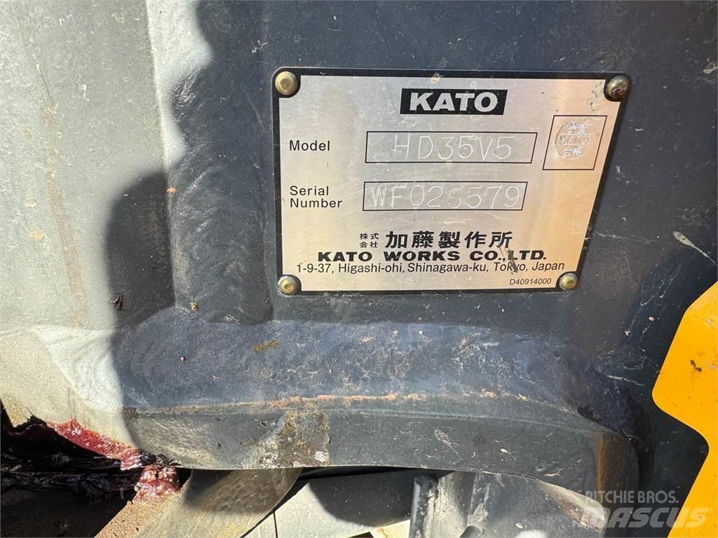 Kato 35V-5 حفارات صغيرة أقل من 7 طن (حفارات صغيرة)
