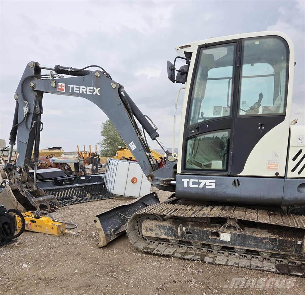 Terex TC75 حفارات زحافة