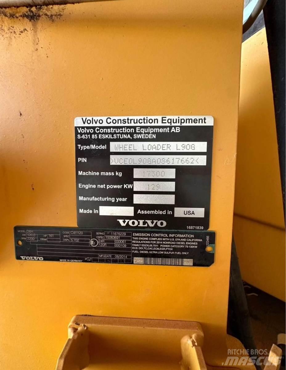 Volvo L90G لوادر بعجل