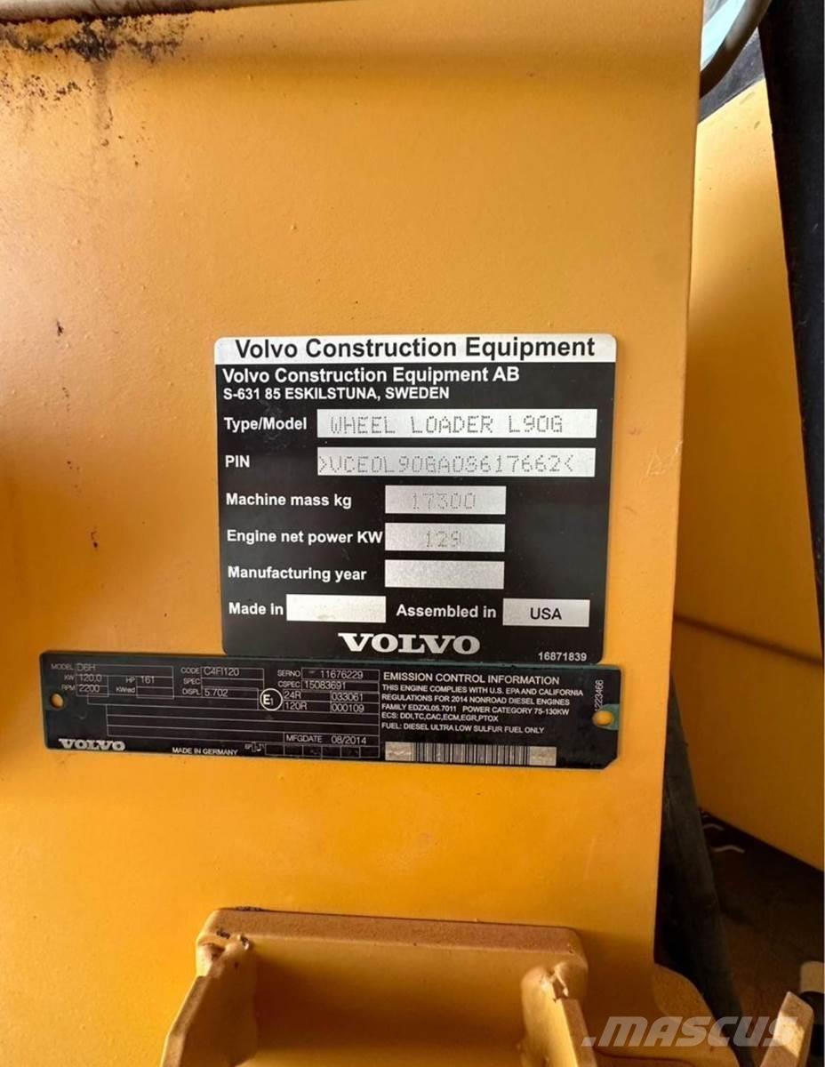 Volvo L90G لوادر بعجل