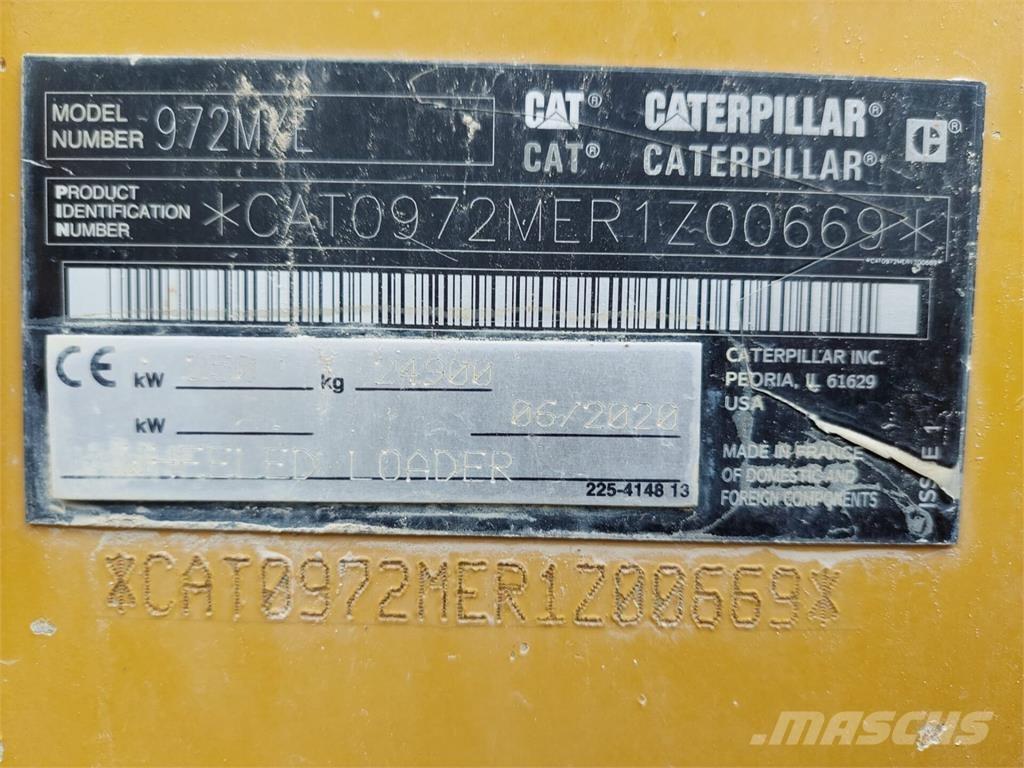 CAT 972MXE لوادر بعجل