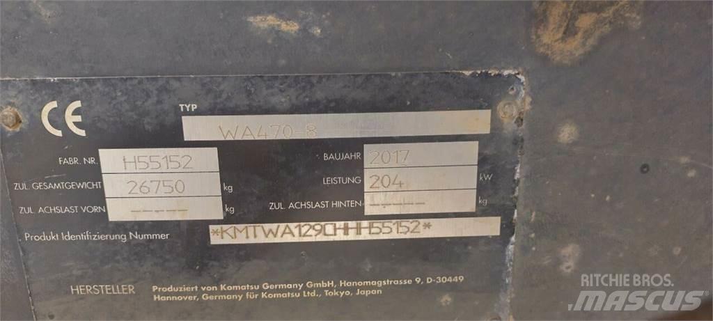 Komatsu WA 470-8 لوادر بعجل