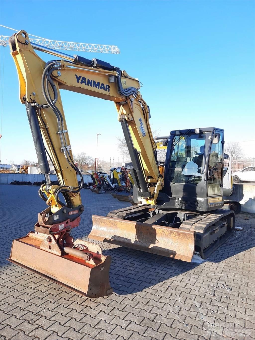 Yanmar SV 100-2PB حفارات زحافة