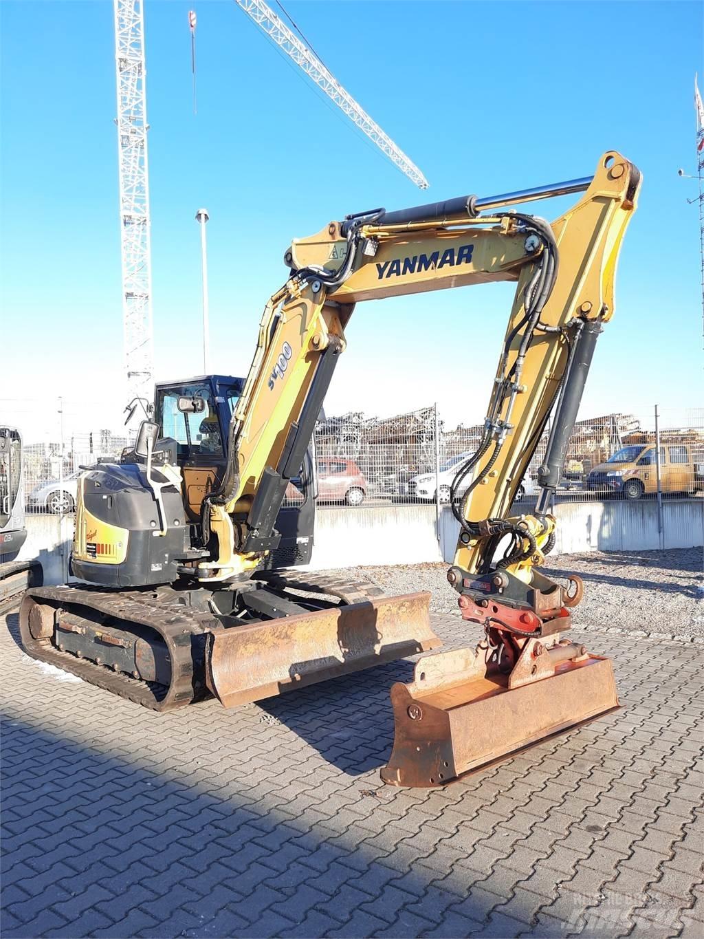 Yanmar SV 100-2PB حفارات زحافة