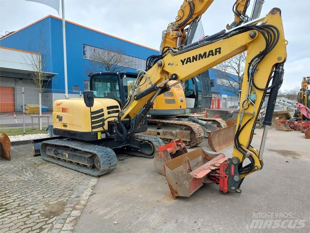 Yanmar SV 85-2PB حفارات زحافة