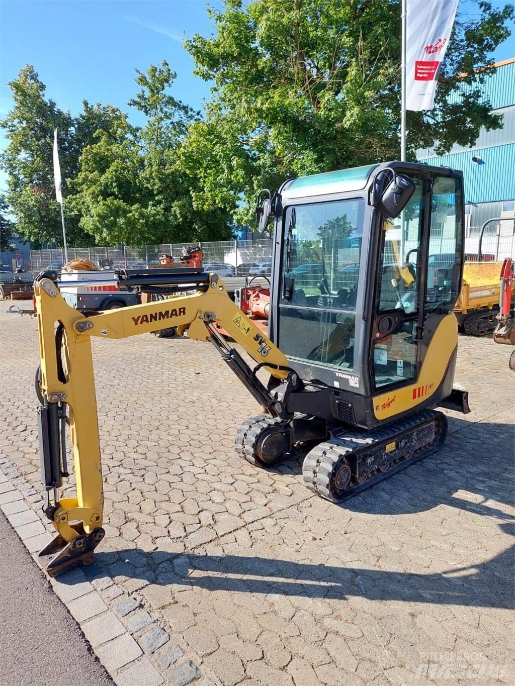 Yanmar SV16 حفارات زحافة