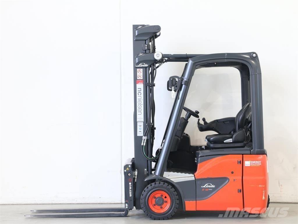 Linde E12/386-02 EVO شاحنات ذات رافعات شوكية تعمل بالكهرباء