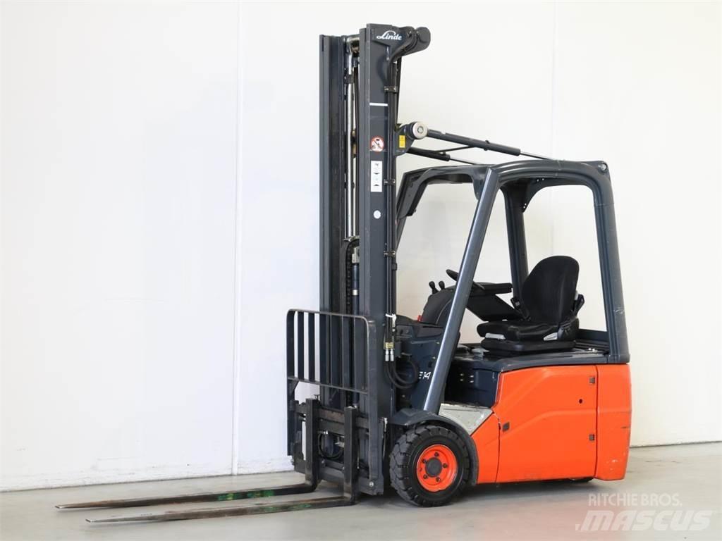 Linde E14/386-01 شاحنات ذات رافعات شوكية تعمل بالكهرباء