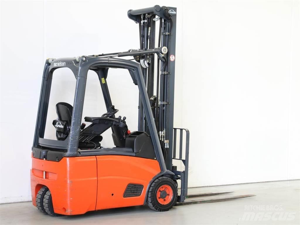 Linde E14/386-01 شاحنات ذات رافعات شوكية تعمل بالكهرباء