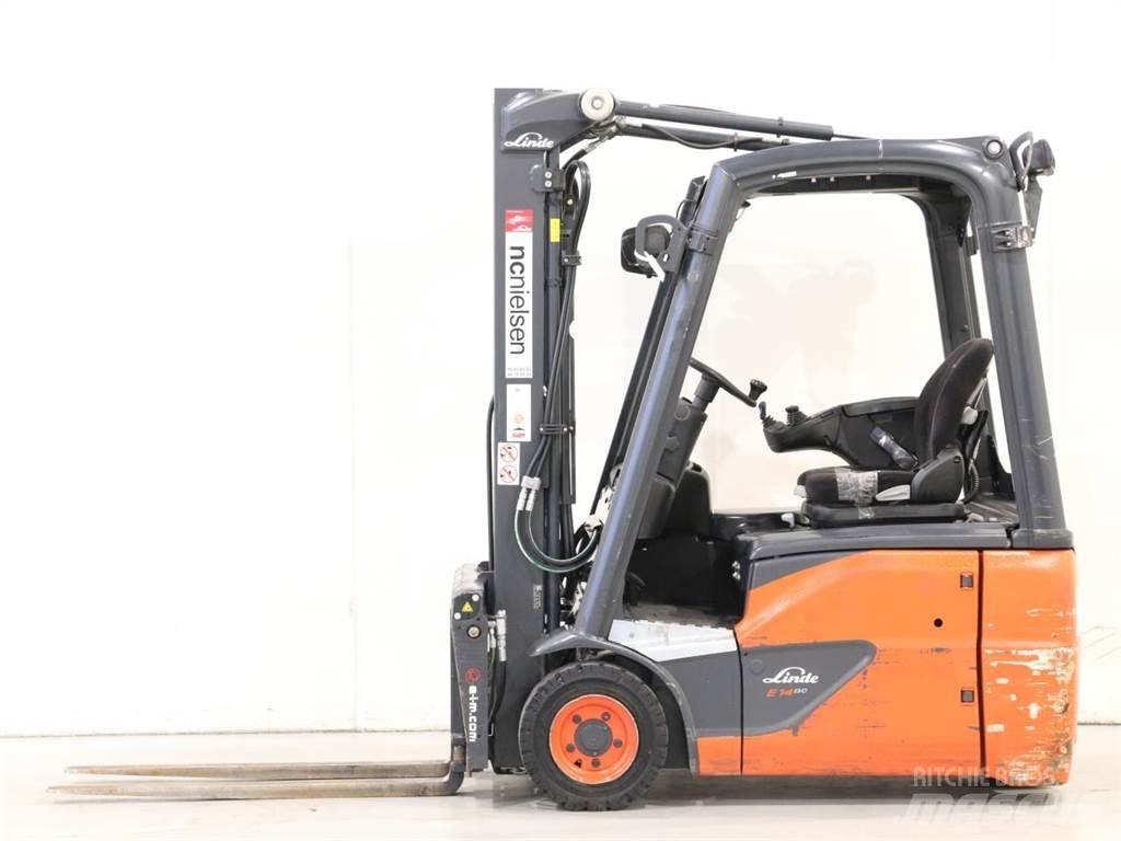 Linde E14/386-02 EVO شاحنات ذات رافعات شوكية تعمل بالكهرباء