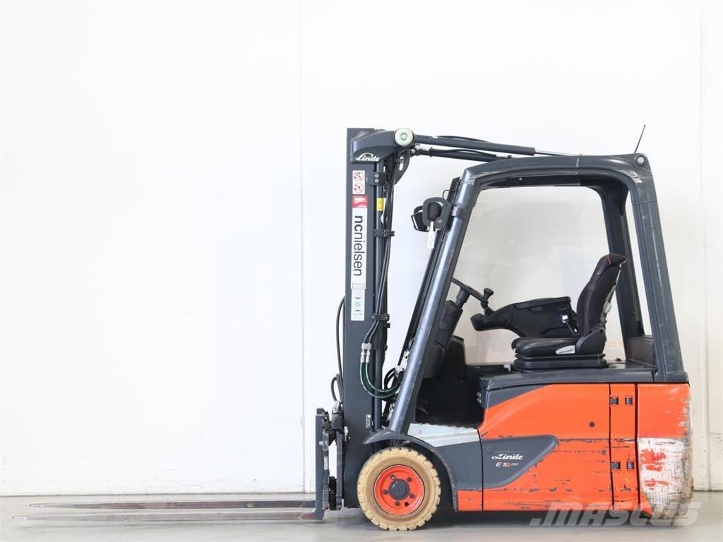Linde E16/386-02 EVO شاحنات ذات رافعات شوكية تعمل بالكهرباء