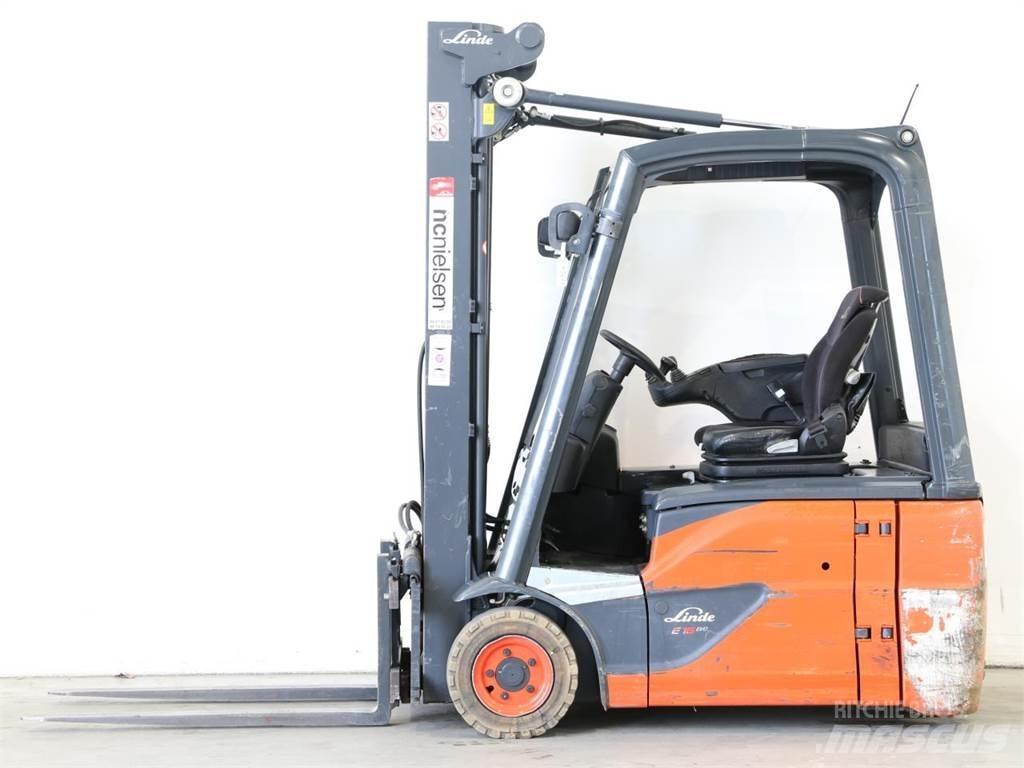 Linde E16/386-02 EVO شاحنات ذات رافعات شوكية تعمل بالكهرباء