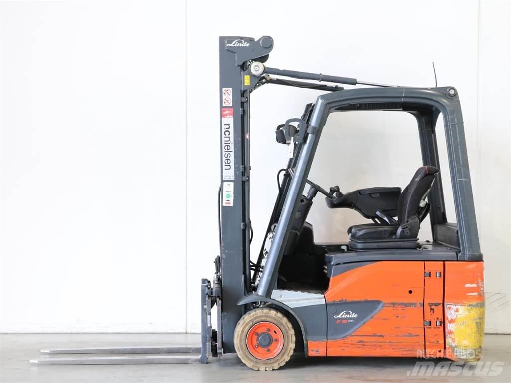 Linde E16/386-02 EVO شاحنات ذات رافعات شوكية تعمل بالكهرباء