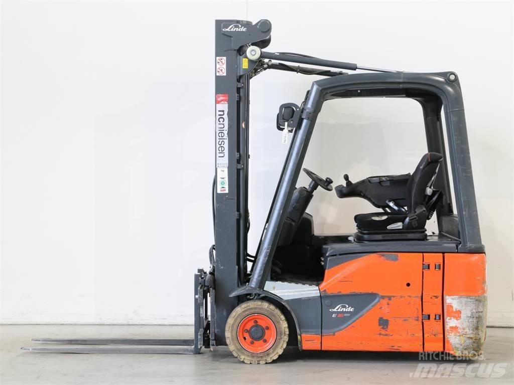 Linde E16/386-02 EVO شاحنات ذات رافعات شوكية تعمل بالكهرباء