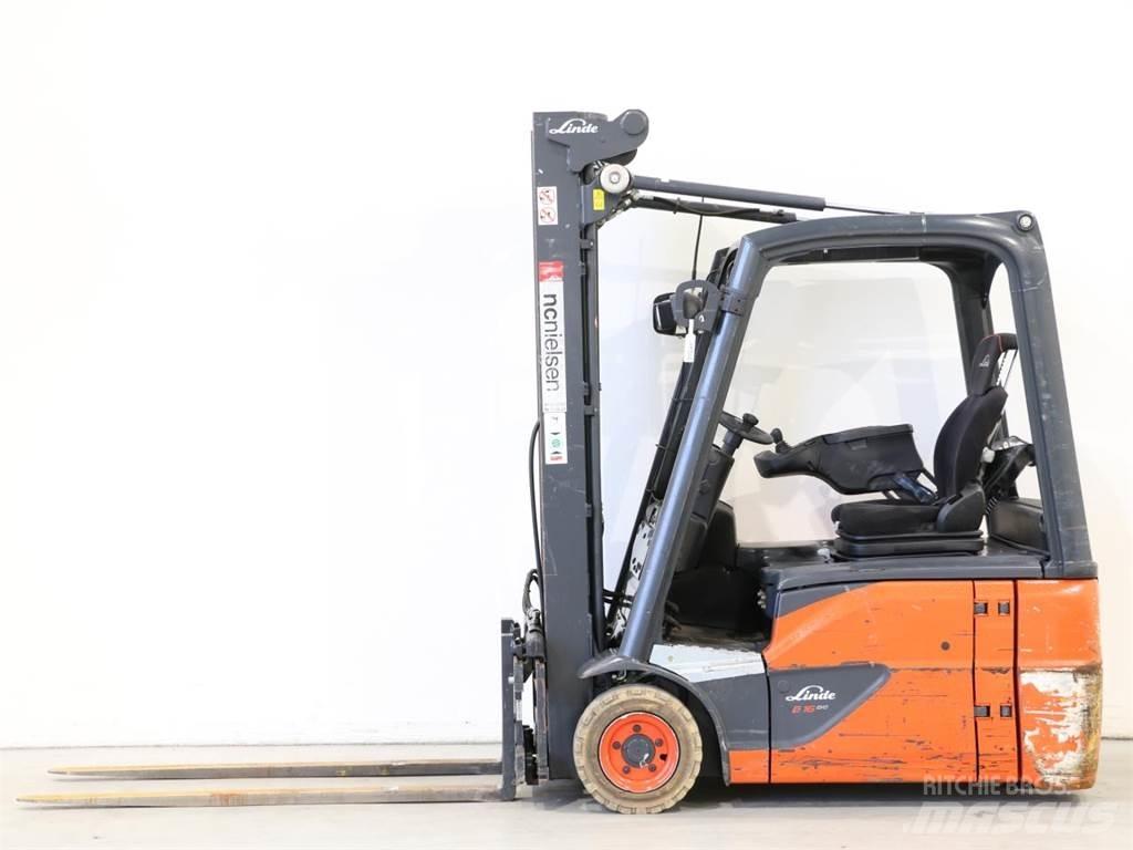Linde E16/386-02 EVO شاحنات ذات رافعات شوكية تعمل بالكهرباء