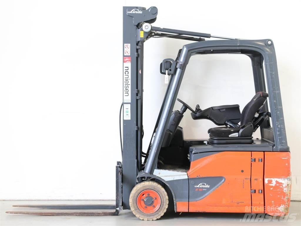 Linde E16/386-02 EVO شاحنات ذات رافعات شوكية تعمل بالكهرباء