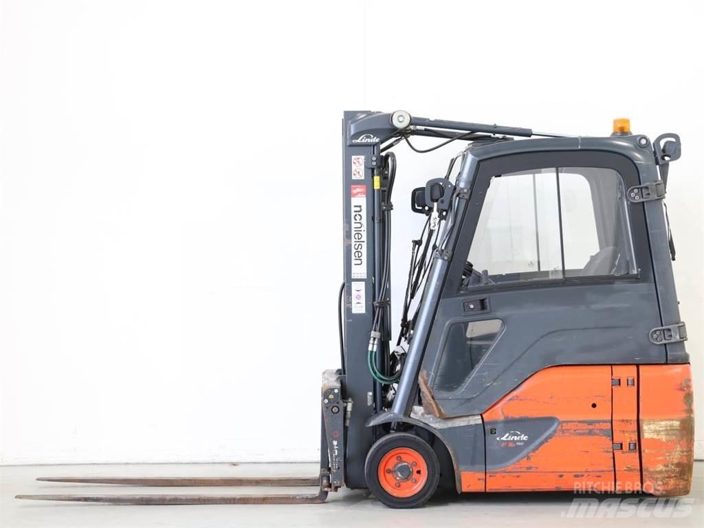 Linde E16/386-02 EVO شاحنات ذات رافعات شوكية تعمل بالكهرباء