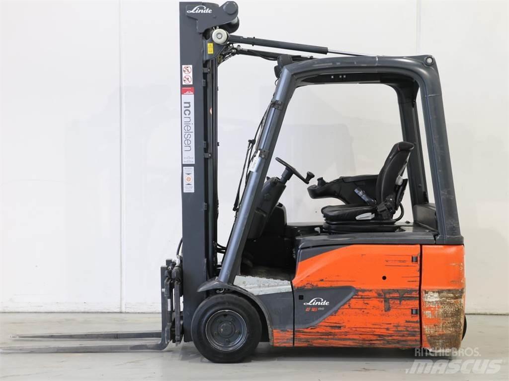 Linde E16/386-02 EVO شاحنات ذات رافعات شوكية تعمل بالكهرباء