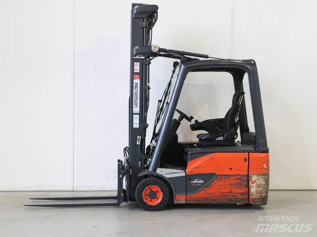 Linde E16/386-02 EVO شاحنات ذات رافعات شوكية تعمل بالكهرباء