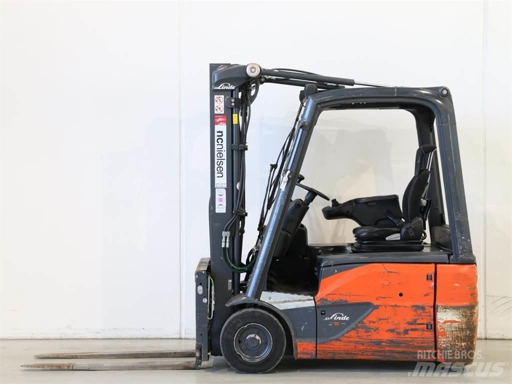 Linde E16/386-02 EVO شاحنات ذات رافعات شوكية تعمل بالكهرباء