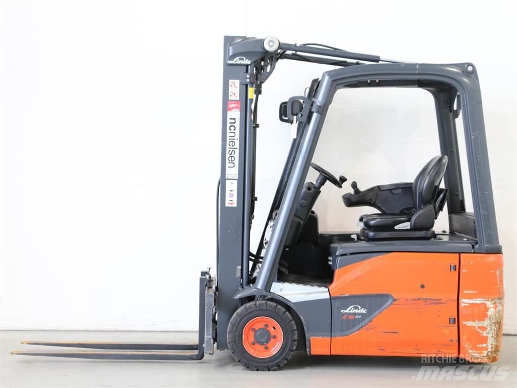 Linde E16/386-02 EVO شاحنات ذات رافعات شوكية تعمل بالكهرباء