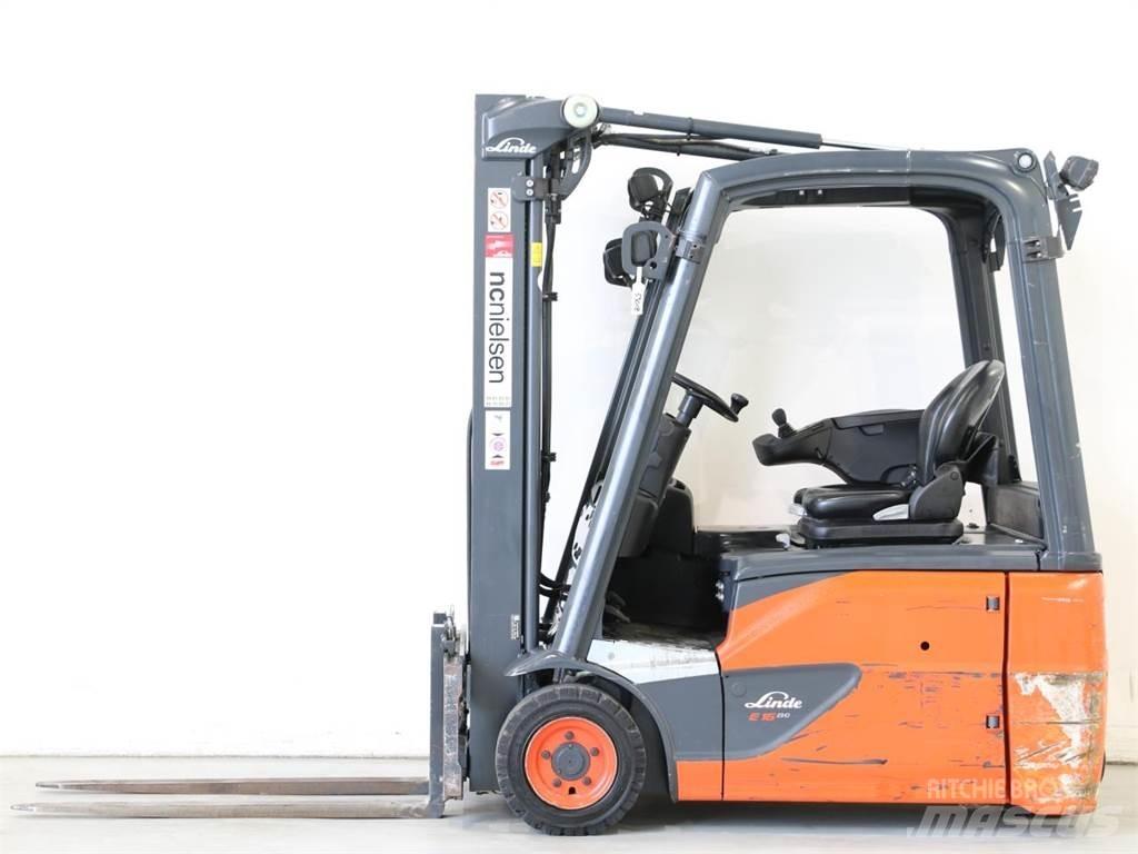 Linde E16/386-02 EVO شاحنات ذات رافعات شوكية تعمل بالكهرباء