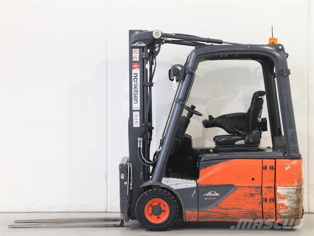 Linde E16/386-02 EVO شاحنات ذات رافعات شوكية تعمل بالكهرباء