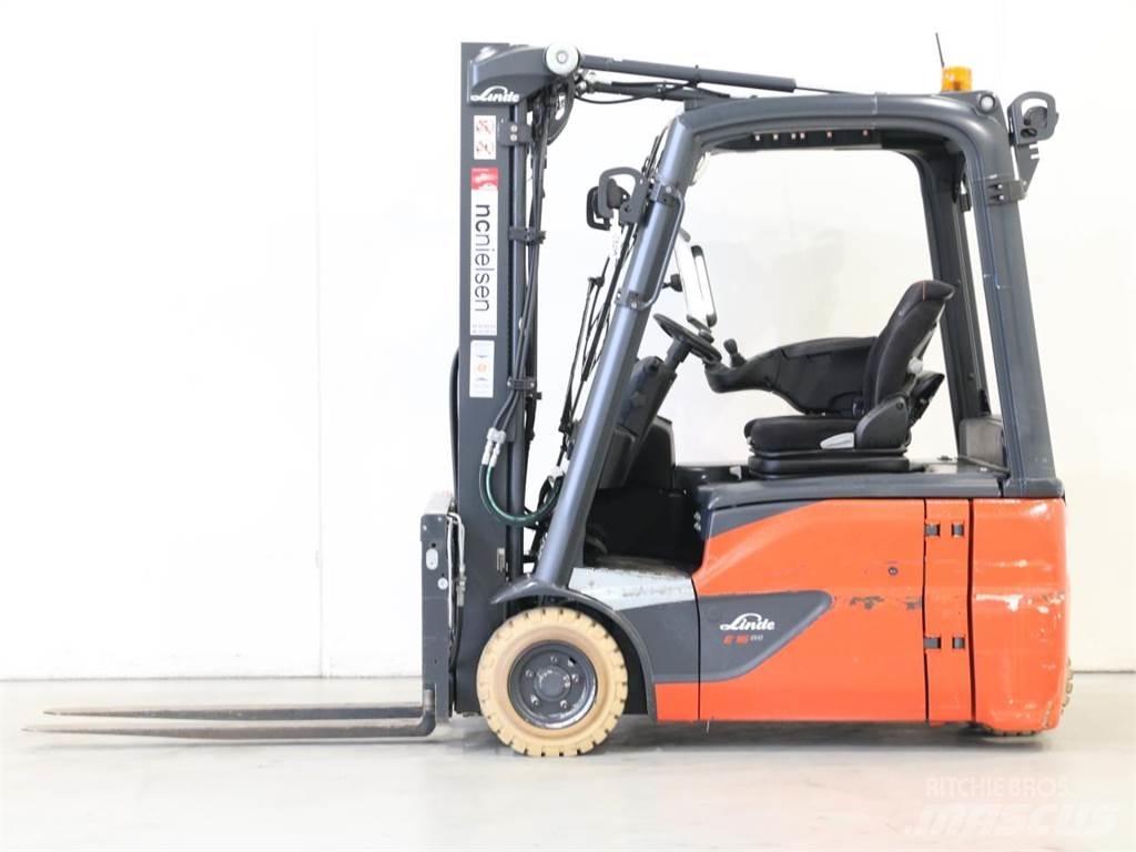 Linde E16/386-02 EVO شاحنات ذات رافعات شوكية تعمل بالكهرباء