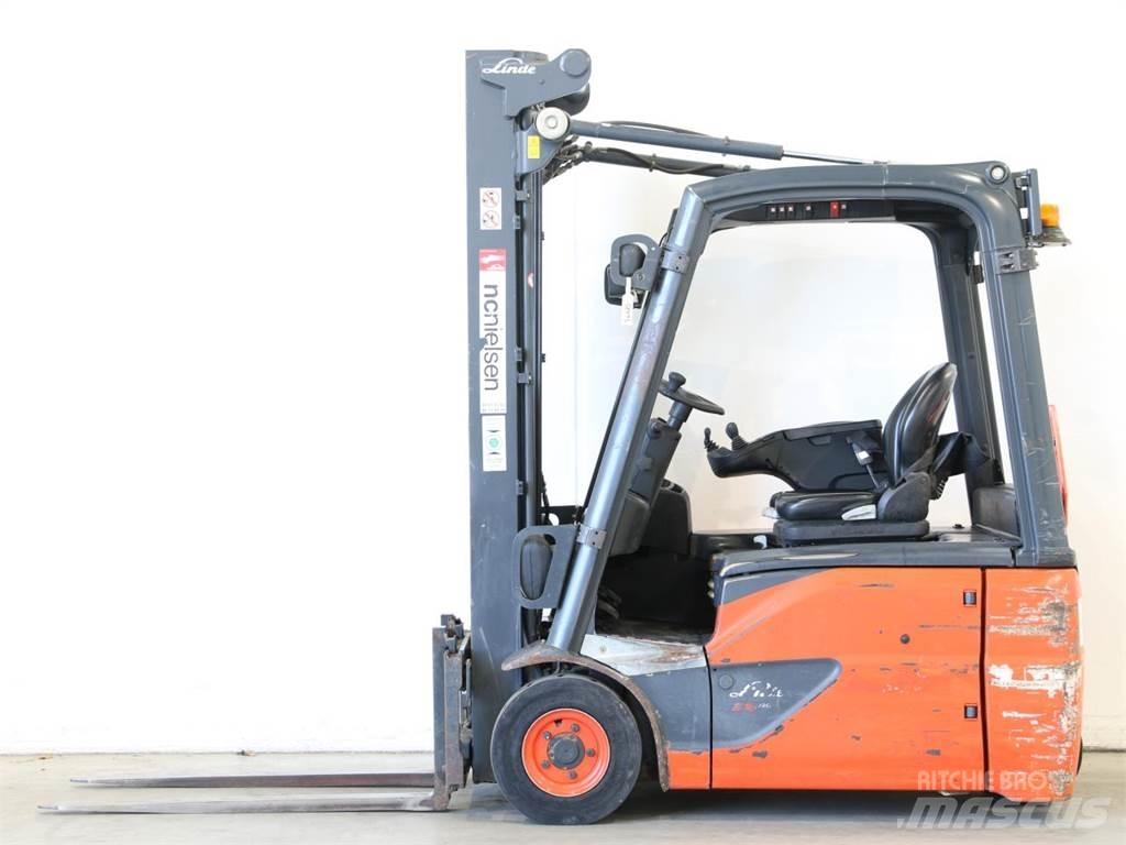 Linde E16/386-02 EVO شاحنات ذات رافعات شوكية تعمل بالكهرباء