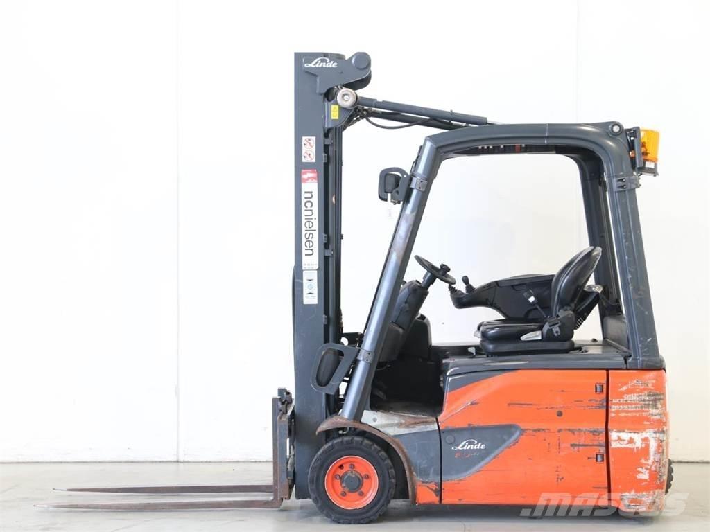 Linde E16/386-02 EVO شاحنات ذات رافعات شوكية تعمل بالكهرباء