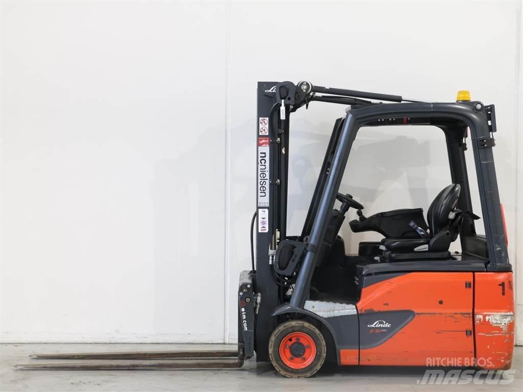 Linde E16/386-02 EVO شاحنات ذات رافعات شوكية تعمل بالكهرباء