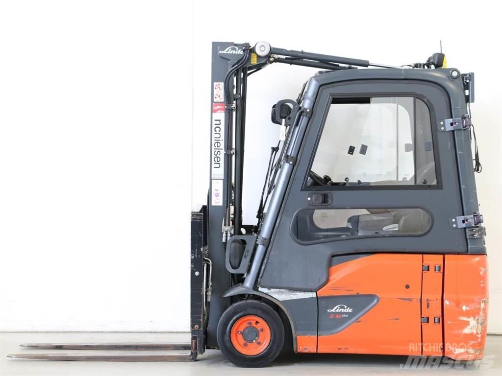 Linde E16/386-02 EVO شاحنات ذات رافعات شوكية تعمل بالكهرباء