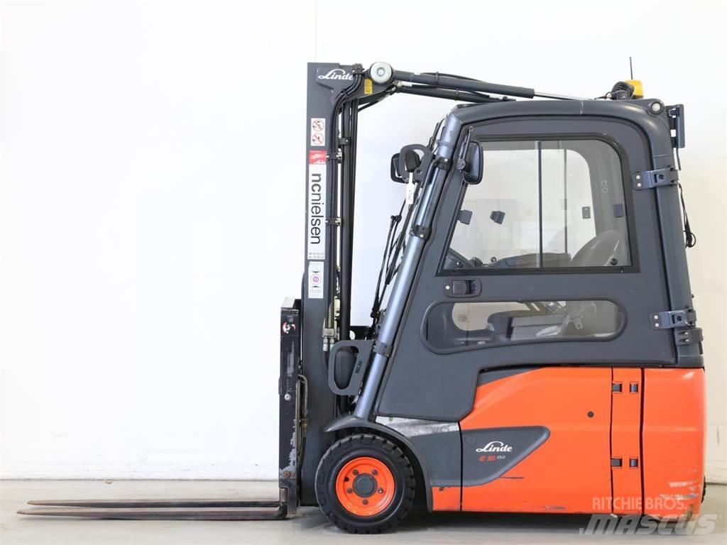 Linde E16/386-02 EVO شاحنات ذات رافعات شوكية تعمل بالكهرباء