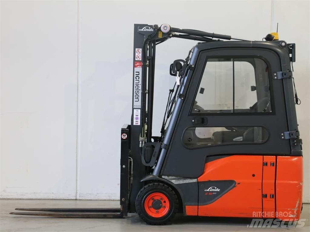 Linde E16/386-02 EVO شاحنات ذات رافعات شوكية تعمل بالكهرباء