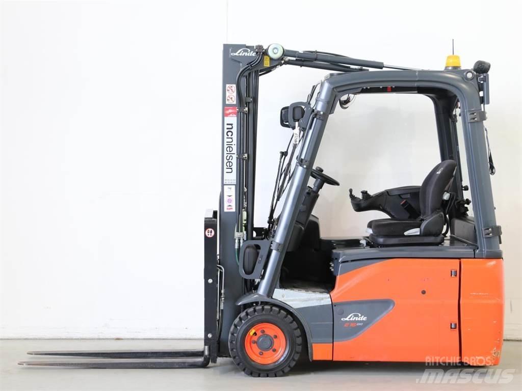 Linde E16/386-02 EVO شاحنات ذات رافعات شوكية تعمل بالكهرباء