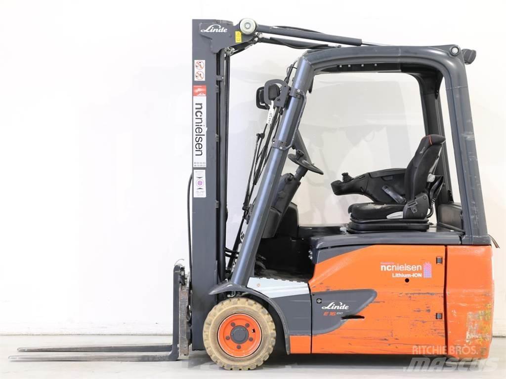 Linde E16/386-02 EVO شاحنات ذات رافعات شوكية تعمل بالكهرباء