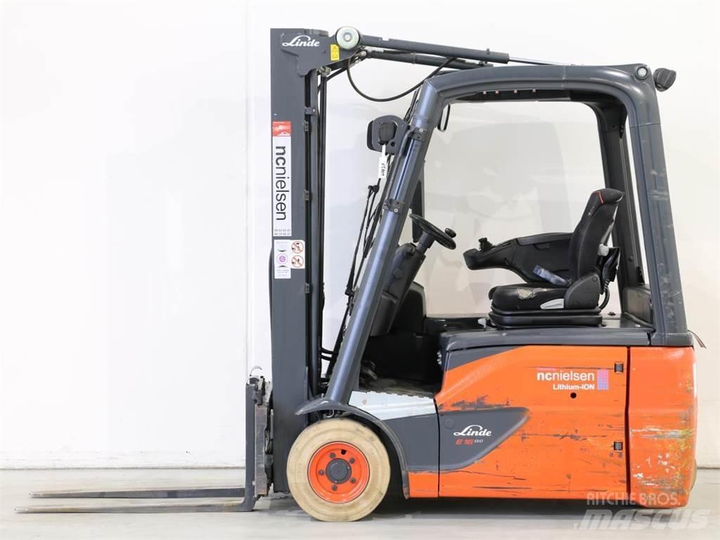 Linde E16/386-02 EVO شاحنات ذات رافعات شوكية تعمل بالكهرباء