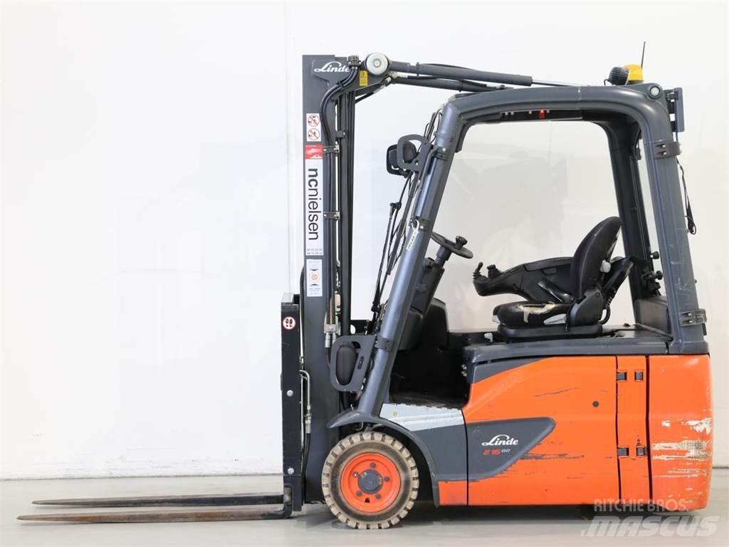 Linde E16 EVO/386-02 شاحنات ذات رافعات شوكية تعمل بالكهرباء
