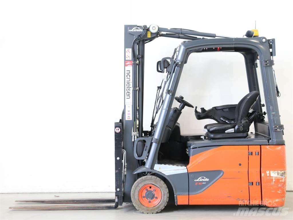 Linde E16 EVO/386-02 شاحنات ذات رافعات شوكية تعمل بالكهرباء