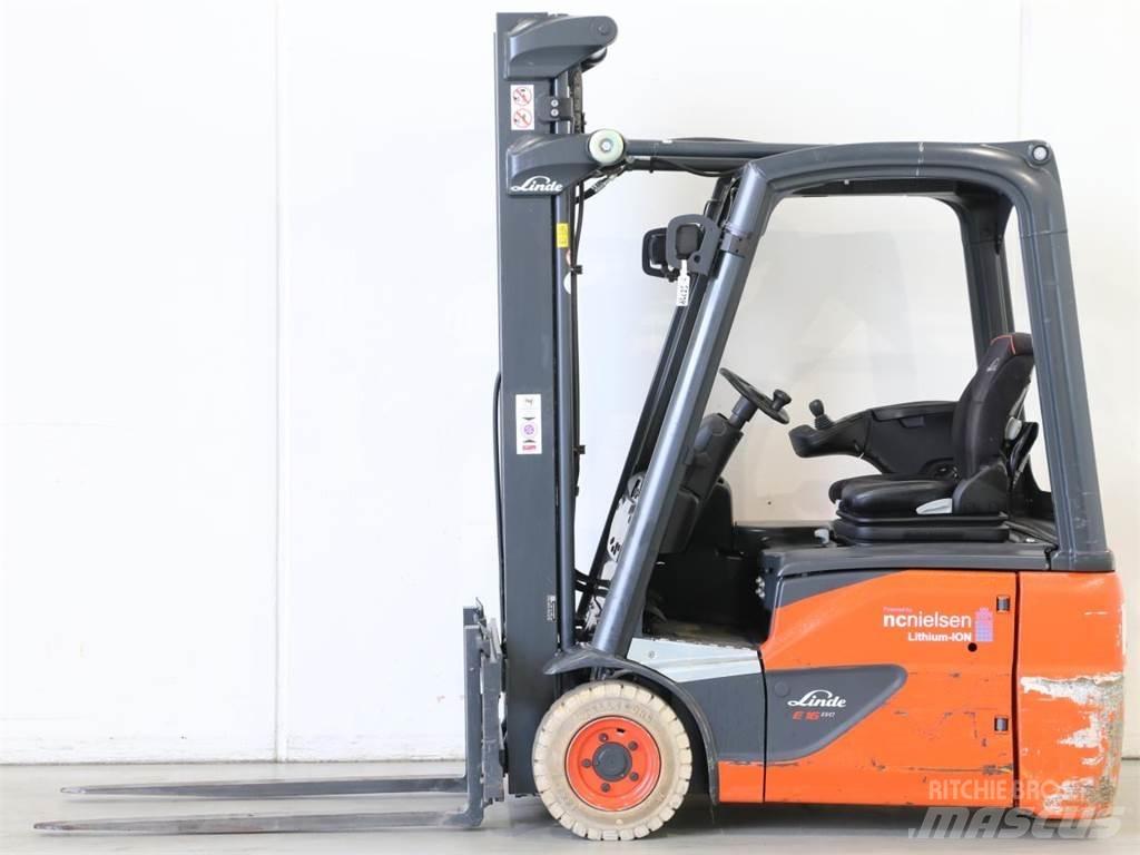 Linde E16C/386 EVO شاحنات ذات رافعات شوكية تعمل بالكهرباء