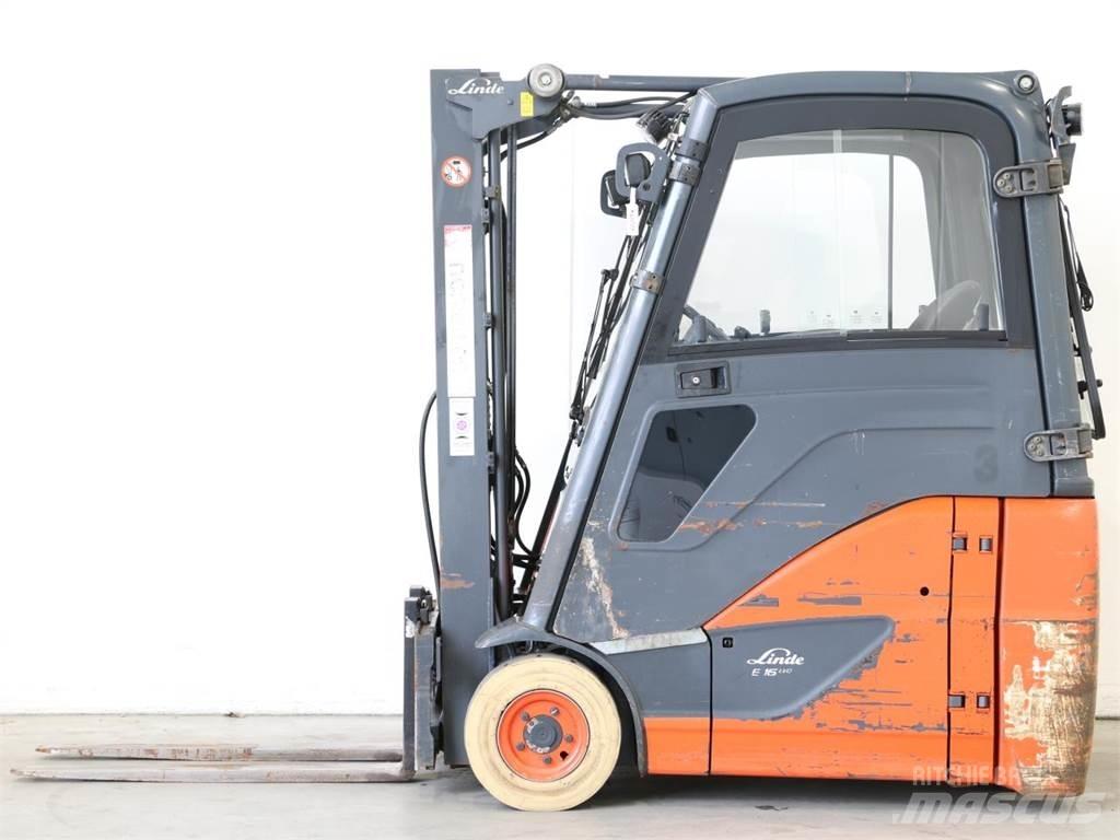 Linde E16H/386-02 شاحنات ذات رافعات شوكية تعمل بالكهرباء