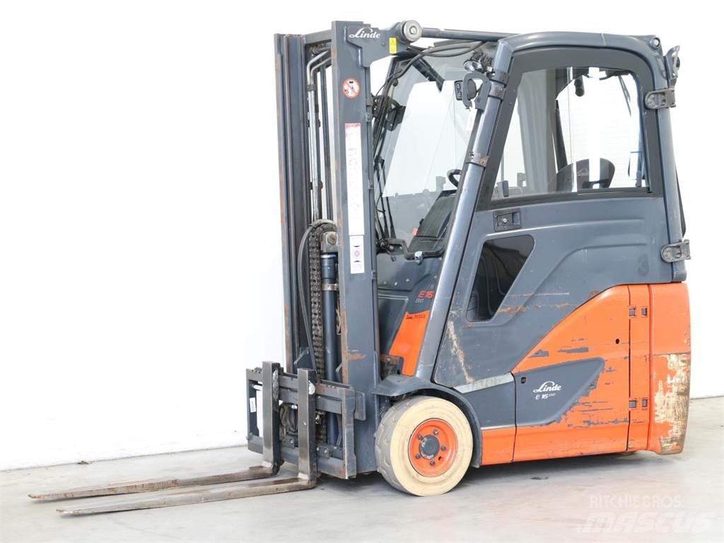 Linde E16H/386-02 شاحنات ذات رافعات شوكية تعمل بالكهرباء
