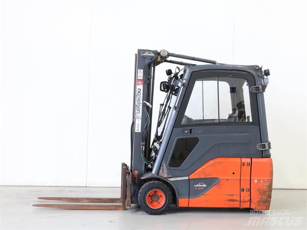 Linde E18/386-02 EVO شاحنات ذات رافعات شوكية تعمل بالكهرباء