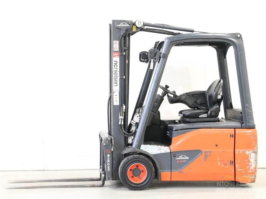 Linde E18/386-02 EVO شاحنات ذات رافعات شوكية تعمل بالكهرباء