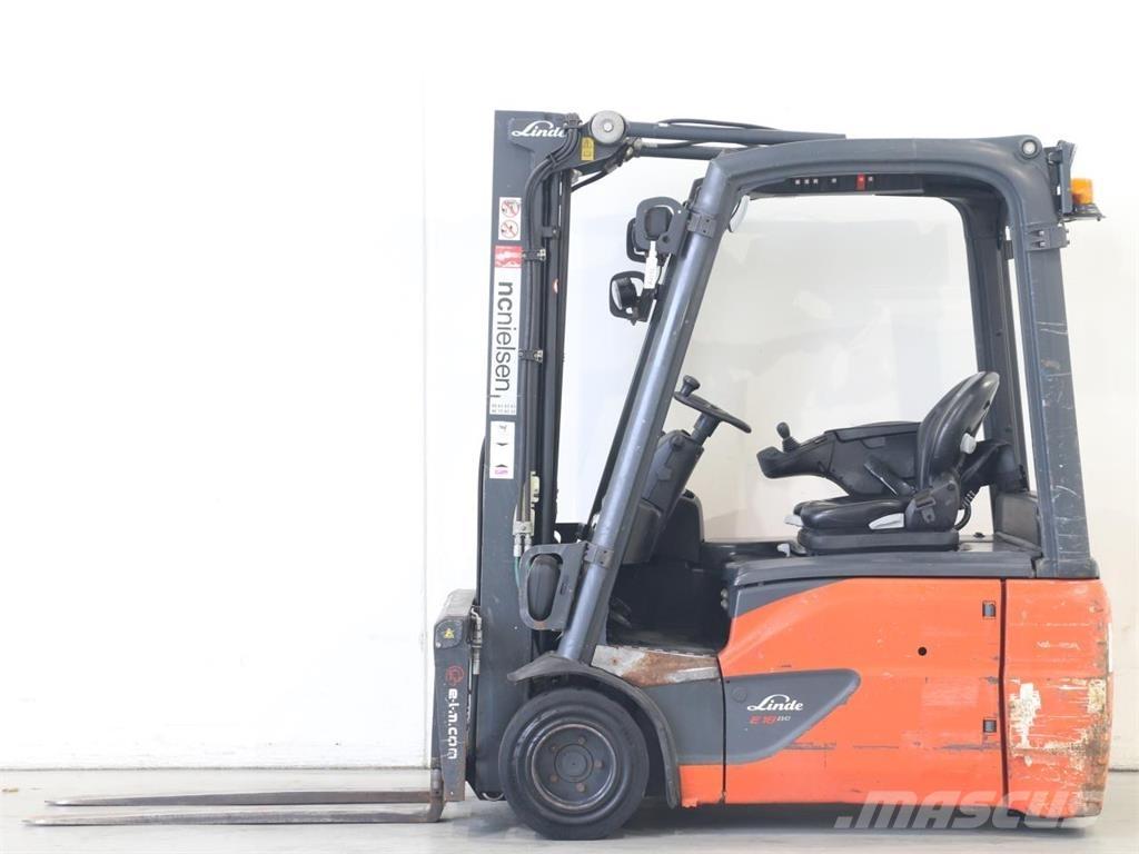 Linde E18/386-02 EVO شاحنات ذات رافعات شوكية تعمل بالكهرباء