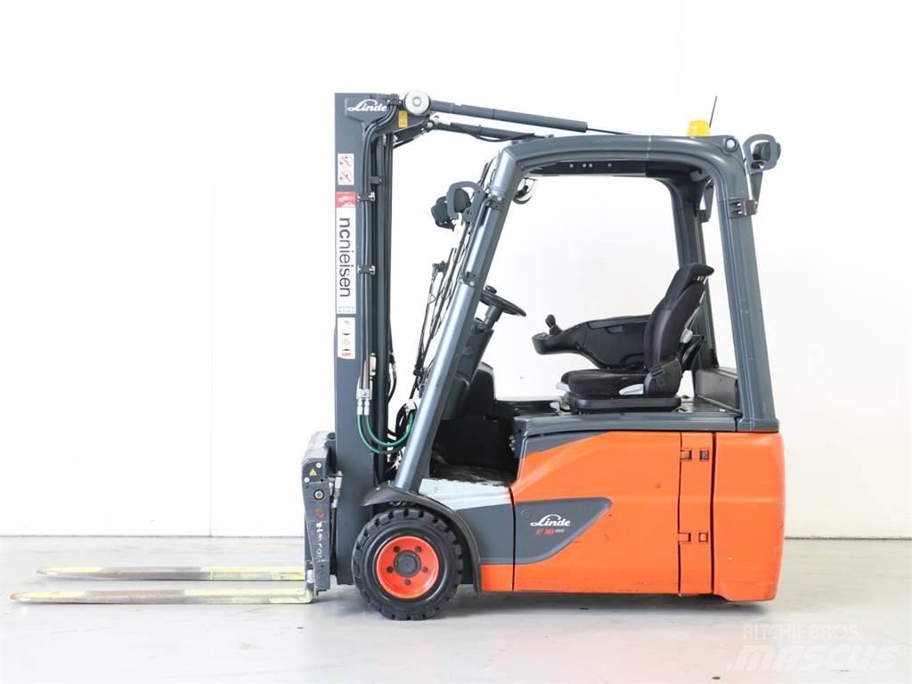 Linde E18 EVO/386-02 شاحنات ذات رافعات شوكية تعمل بالكهرباء
