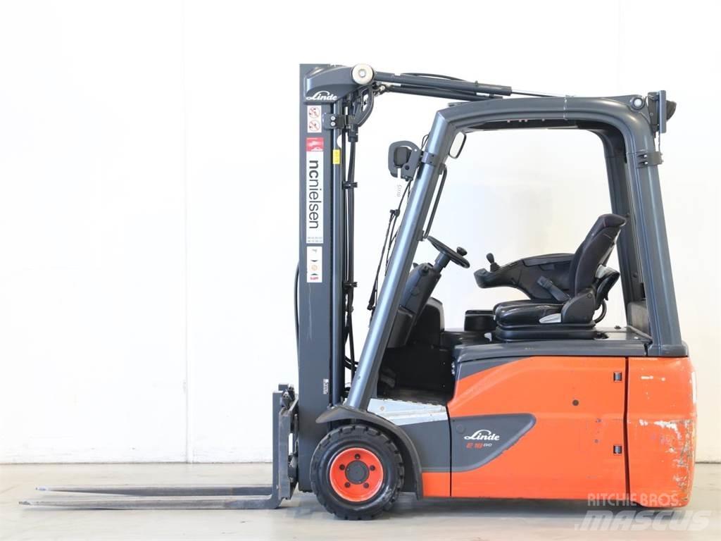 Linde E18 EVO/386-02 شاحنات ذات رافعات شوكية تعمل بالكهرباء