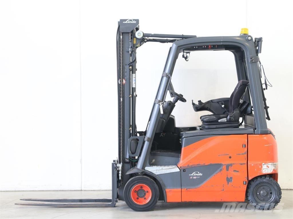 Linde E18PH/386-02 شاحنات ذات رافعات شوكية تعمل بالكهرباء