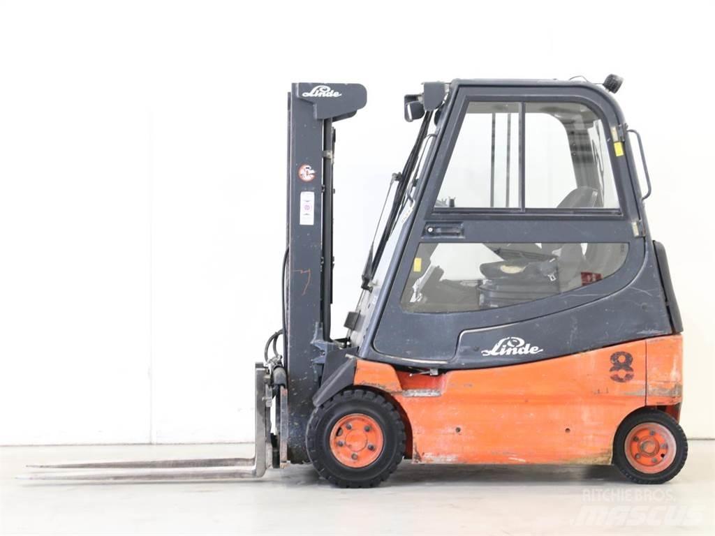 Linde E20/336 شاحنات ذات رافعات شوكية تعمل بالكهرباء