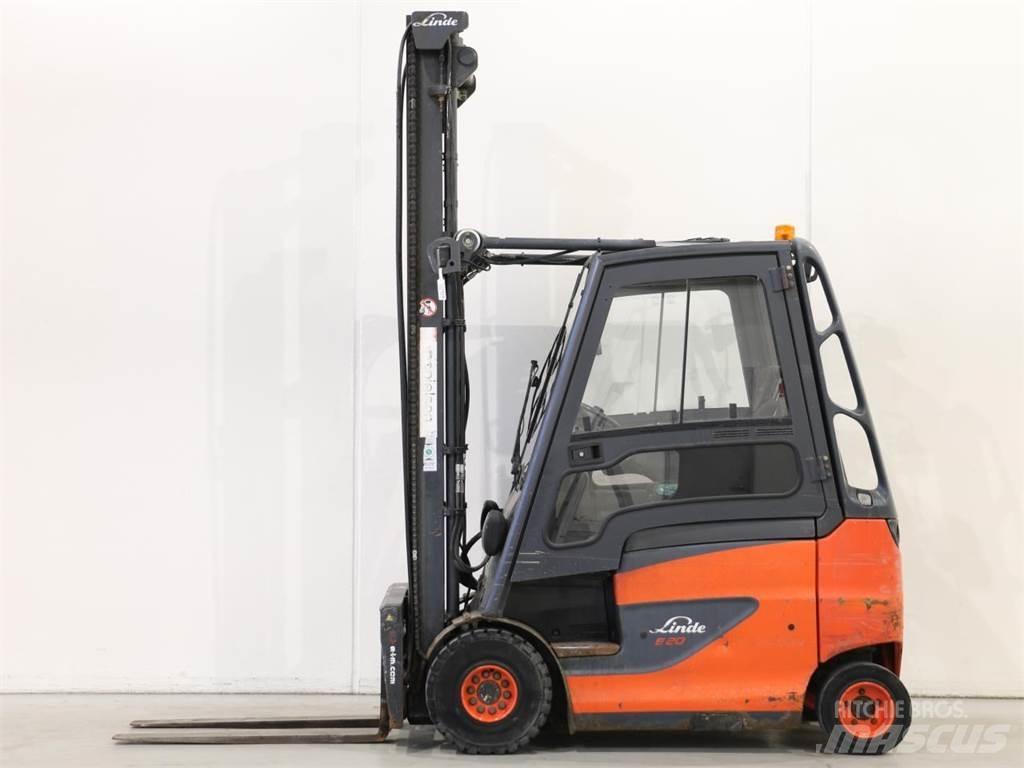 Linde E20/600H/387 شاحنات ذات رافعات شوكية تعمل بالكهرباء